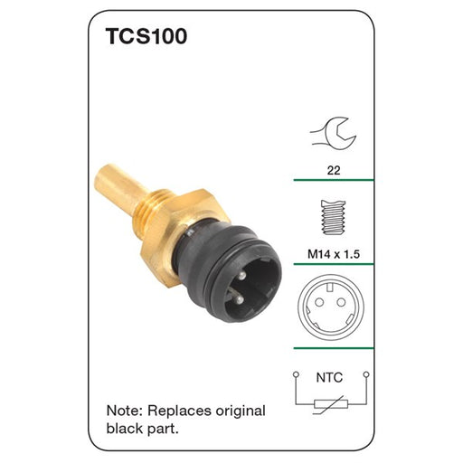 Tridon Coolant Temperature Sensor - TCS100 - A1 Autoparts Niddrie