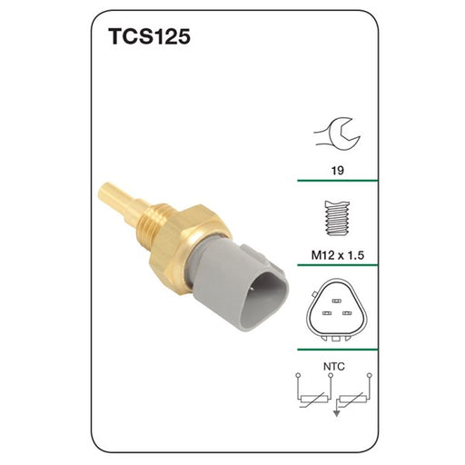 Tridon Coolant Temperature Sensor - TCS125 - A1 Autoparts Niddrie