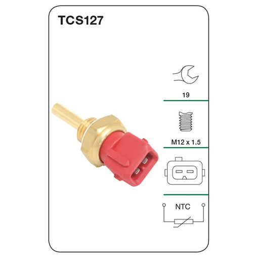 Tridon Coolant Temperature Sensor - TCS127 - A1 Autoparts Niddrie
