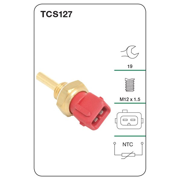 Tridon Coolant Temperature Sensor - TCS127 - A1 Autoparts Niddrie