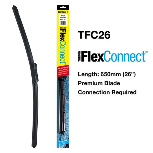 Tridon FlexConnect Wiper Blade 26" (650mm) - TFC26 - A1 Autoparts Niddrie
