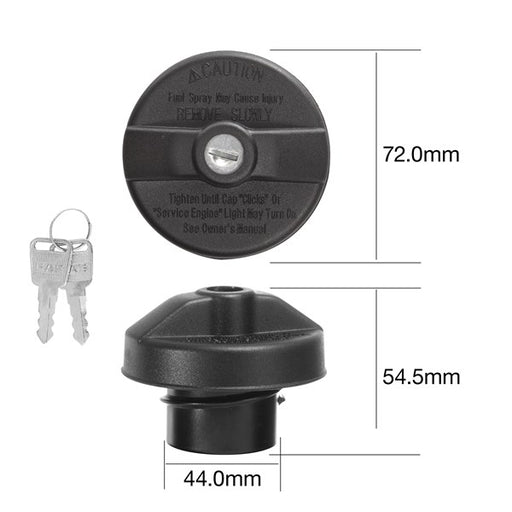 Tridon Locking Fuel Cap - TFL228 - A1 Autoparts Niddrie