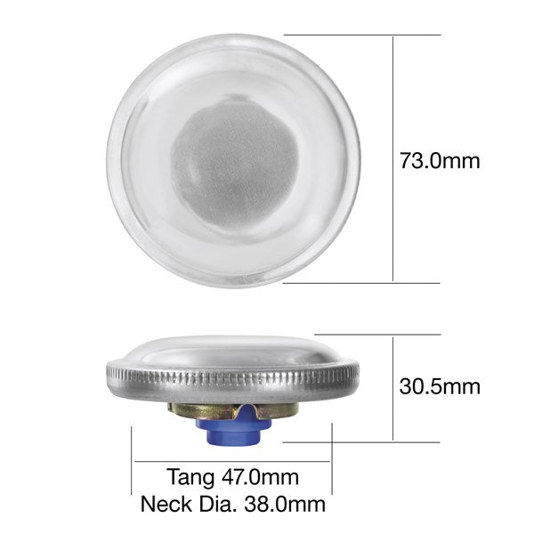 Tridon Non-Locking Fuel Cap - TFNL206V - A1 Autoparts Niddrie