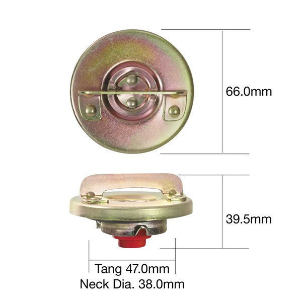Tridon Non-Locking Fuel Cap - TFNL219 - A1 Autoparts Niddrie