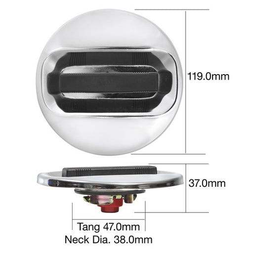 Tridon Non-Locking Fuel Cap - TFNL220 - A1 Autoparts Niddrie