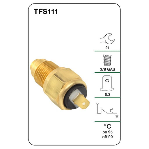 Tridon Thermo Fan Switch - TFS111 - A1 Autoparts Niddrie