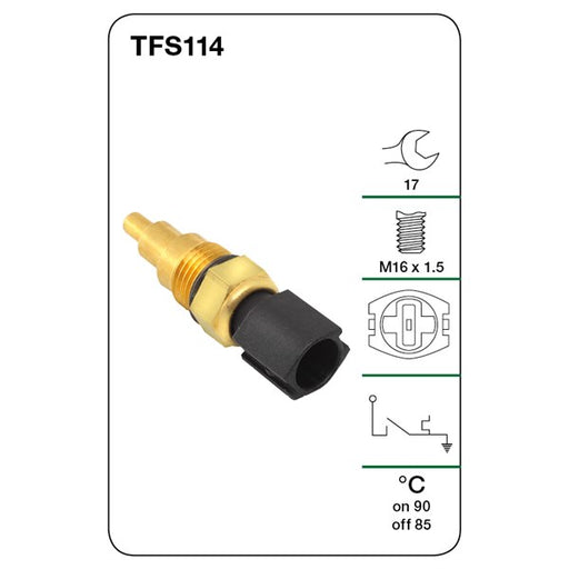 Tridon Thermo Fan Switch - TFS114 - A1 Autoparts Niddrie