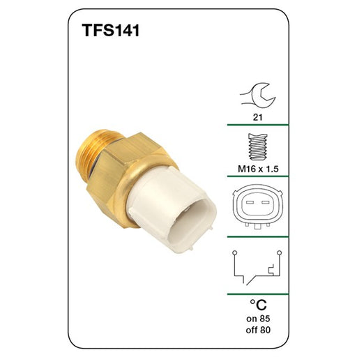 Tridon Thermo Fan Switch - TFS141 - A1 Autoparts Niddrie