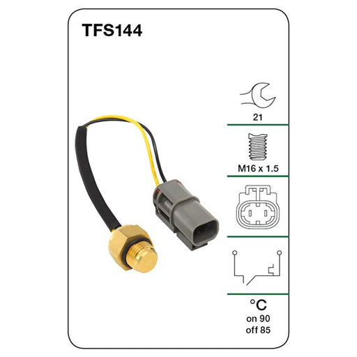 Tridon Thermo Fan Switch - TFS144 - A1 Autoparts Niddrie