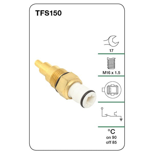 Tridon Thermo Fan Switch - TFS150 - A1 Autoparts Niddrie