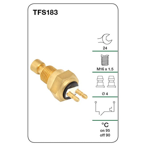 Tridon Thermo Fan Switch - TFS183 - A1 Autoparts Niddrie