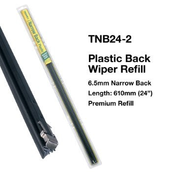 Tridon Plastic Back Wiper Refills - TNB24-2 - A1 Autoparts Niddrie
