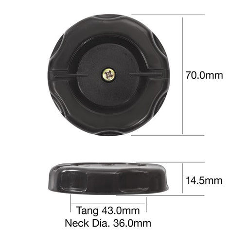 Tridon Engine Oil Cap - TOC506 - A1 Autoparts Niddrie