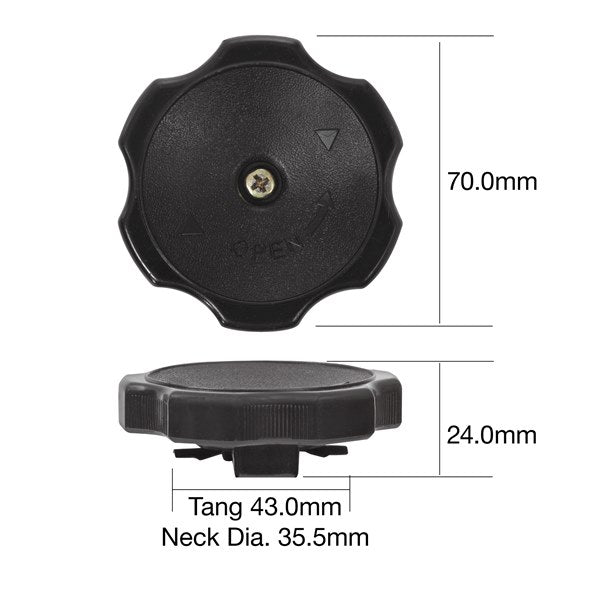 Tridon Engine Oil Cap - TOC509 - A1 Autoparts Niddrie