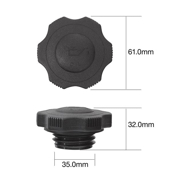 Tridon Engine Oil Cap - TOC513 - A1 Autoparts Niddrie