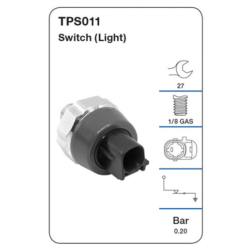 Tridon Oil Pressure Sensor - TPS011 - A1 Autoparts Niddrie