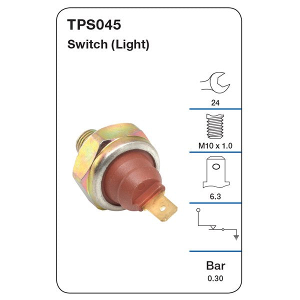 Tridon Oil Pressure Sensor - TPS045 - A1 Autoparts Niddrie
