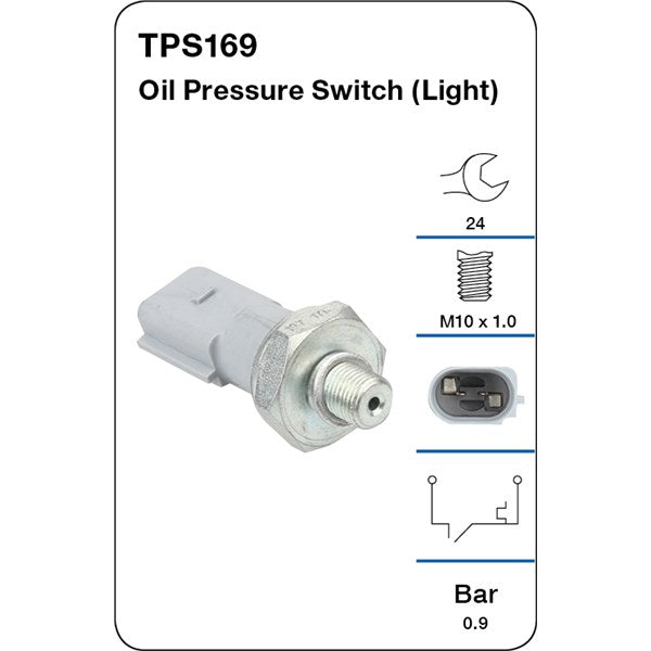 Tridon Oil Pressure Switch - Audi, VW - TPS169