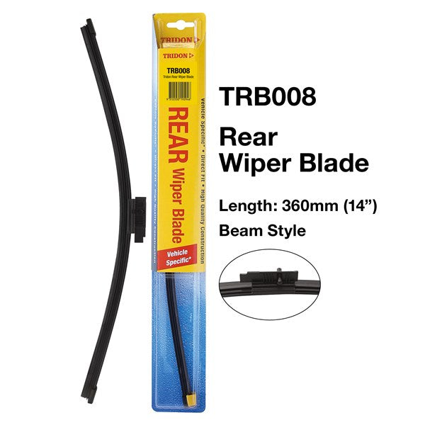Tridon Rear Wiper Blade - TRB001 - A1 Autoparts Niddrie
