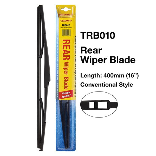 Tridon Rear Wiper Blade - TRB001 - A1 Autoparts Niddrie
