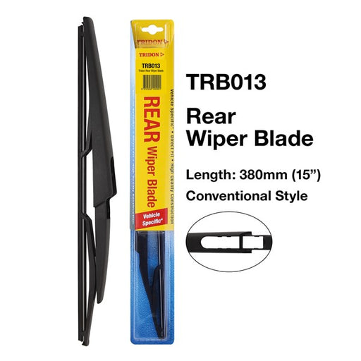 Tridon Rear Wiper Blade - TRB001 - A1 Autoparts Niddrie

