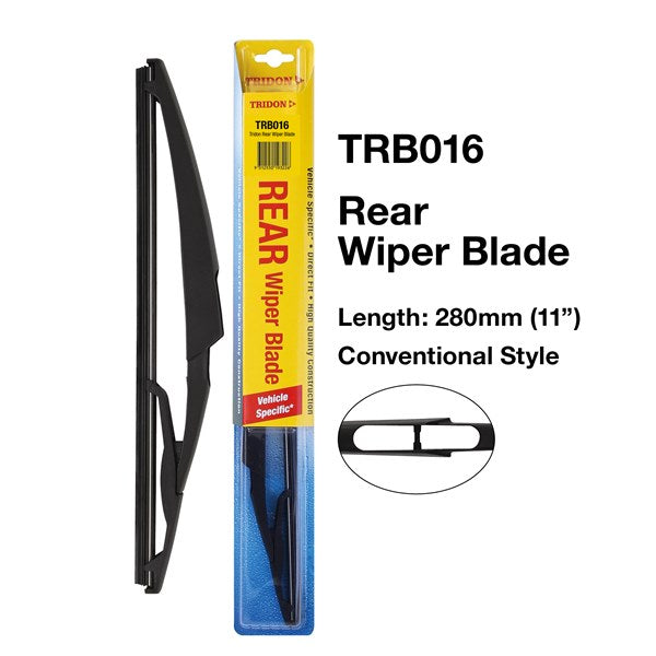 Tridon Rear Wiper Blade - TRB001 - A1 Autoparts Niddrie

