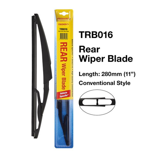 Tridon Rear Wiper Blade - TRB001 - A1 Autoparts Niddrie
