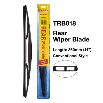 Tridon Rear Wiper Blade - TRB018 - A1 Autoparts Niddrie

