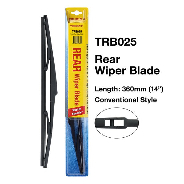 Tridon Rear Wiper Blade - TRB001 - A1 Autoparts Niddrie
