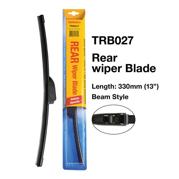Tridon Rear Wiper Blade - TRB001 - A1 Autoparts Niddrie
