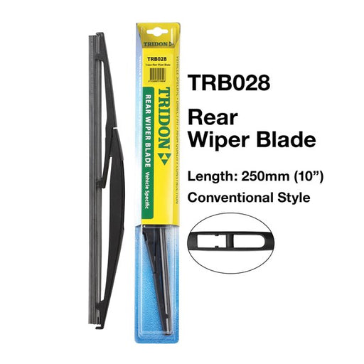 Tridon Rear Wiper Blade - TRB001 - A1 Autoparts Niddrie
