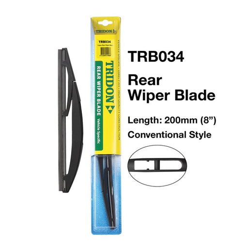 Tridon Rear Wiper Blade - TRB001 - A1 Autoparts Niddrie
