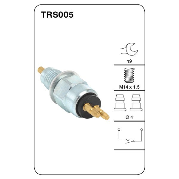 Tridon Reverse Light Switch - TRS005 - A1 Autoparts Niddrie