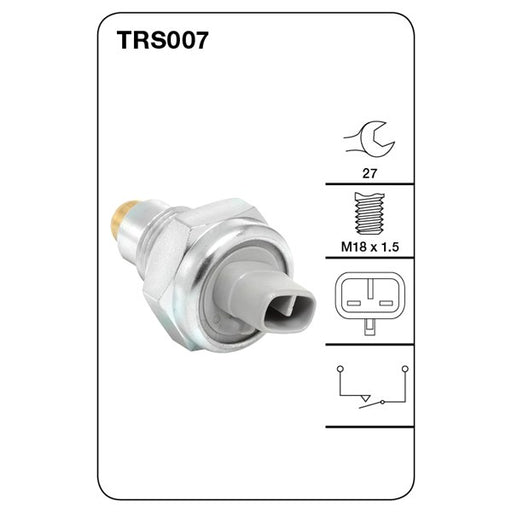 Tridon Reverse Light Switch - TRS007 - A1 Autoparts Niddrie