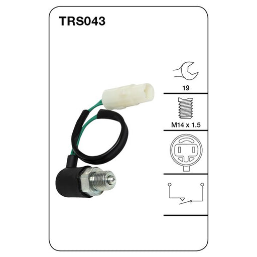 Tridon Reverse Light Switch - TRS043 - A1 Autoparts Niddrie