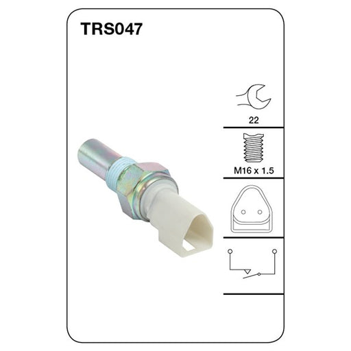 Tridon Reverse Light Switch - TRS047 - A1 Autoparts Niddrie