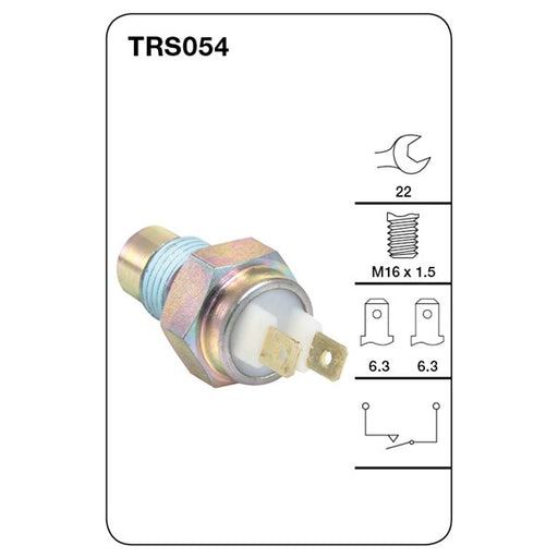 Tridon Reverse Light Switch - TRS054 - A1 Autoparts Niddrie