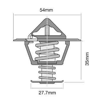 Tridon Thermostat - TT2028-170 - A1 Autoparts Niddrie
