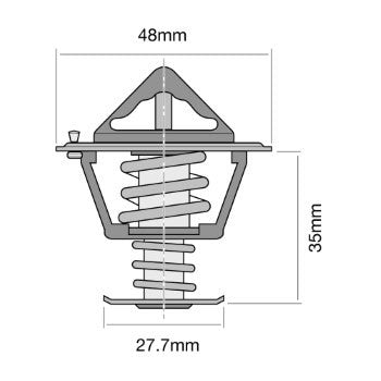 Tridon Thermostat - TT214-180P - A1 Autoparts Niddrie
