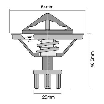 Tridon Thermostat - TT268-170P - A1 Autoparts Niddrie
