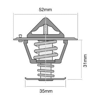 Tridon Thermostat - TT270-192P - A1 Autoparts Niddrie
