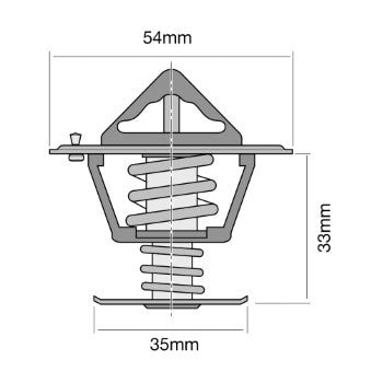 Tridon Thermostat - TT272-180P - A1 Autoparts Niddrie
