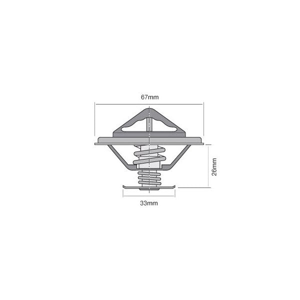 Tridon Thermostat - TT274-198 - A1 Autoparts Niddrie