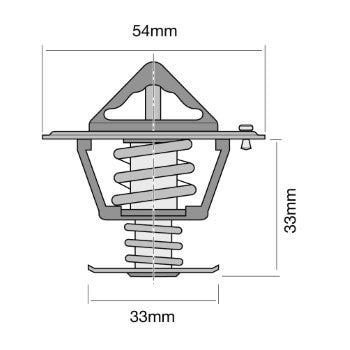 Tridon Thermostat - TT329-170P - A1 Autoparts Niddrie
