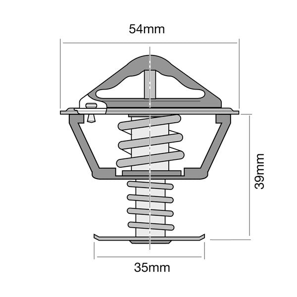 Tridon Thermostat - TT354-180P - A1 Autoparts Niddrie