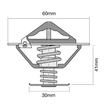 Tridon Thermostat - TT410-180P - A1 Autoparts Niddrie
