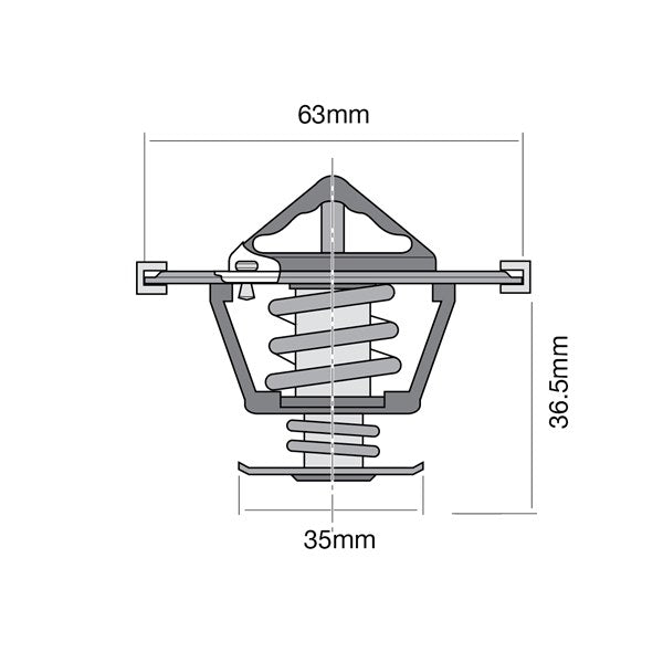 Tridon Thermostat - TT416-203 - A1 Autoparts Niddrie