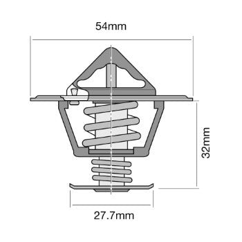Tridon Thermostat - TT427-180P - A1 Autoparts Niddrie

