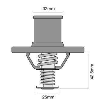 Tridon Thermostat - TT443-192P - A1 Autoparts Niddrie
