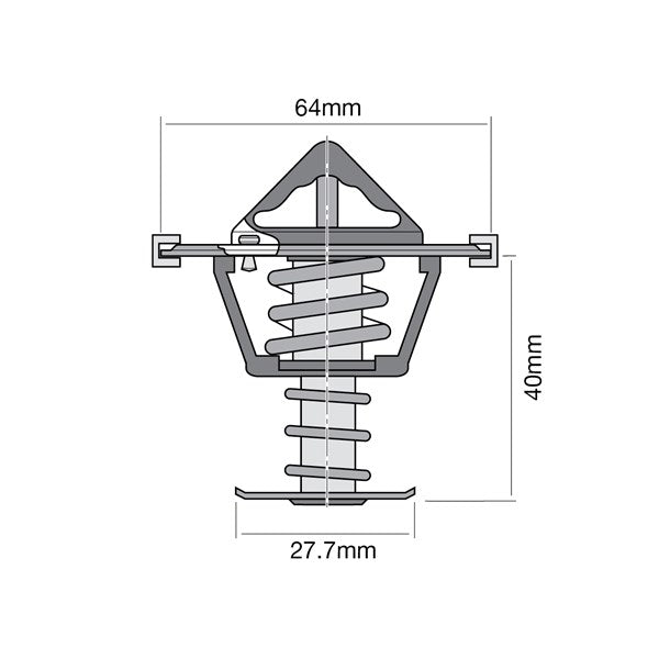 Tridon Thermostat - TT665-185 - A1 Autoparts Niddrie